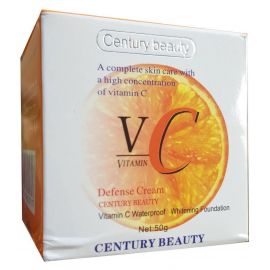 Century Beauty Vitamin C Waterproof Whitening Foundation Cream