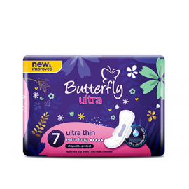 BUTTERFLY SANITARY NAPKIN EX LARGE 10PCS