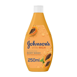 JOHNSONS VITA-RICH PAPAYA EXTRACT BODY WASH 400ML