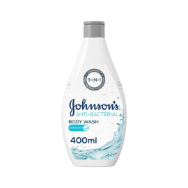 JOHNSONS ANTI BACTERIAL BODY WASH 400ML