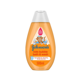 JOHNSONS BABY BUBBLE BATH&WASH 500ML