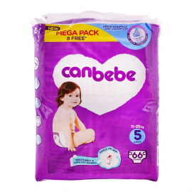 CANBEBE CD DAIPER MEGA JUNIOR 66PCS