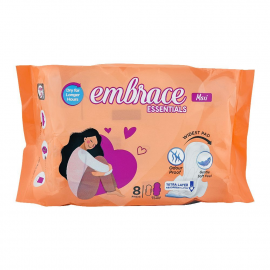 EMBRACE ESSENTIAL MAXI EXTRA LONG 8PADS