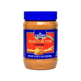 CROWN PEANUT BUTTER CHUNKY 510 GM