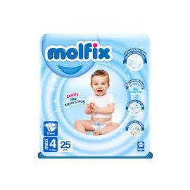 MOLFIX DIAPER NO-4 MAXI 7-14KG 25PCS