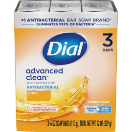 DIAL SOAP 3 4OZ BAR PACK GOLD