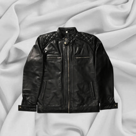 THE BLACK JACKPOT LEATHER JACKET