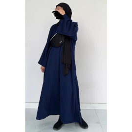 ELEGANTE ABAYA DARK BLUE