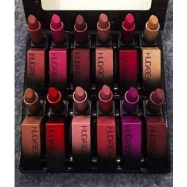 Huda beauty 12 pcs lipstick set