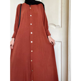 Marwah Abaya - Rust