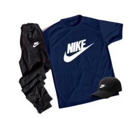 AUA GARMENTS Printed Nike Shit+Trouser+Cap.