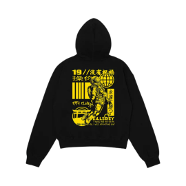 19th Club Oversized Hoodie with minimalistic logo, oversized fit, and soft premium fabric for streetwear enthusiasts.