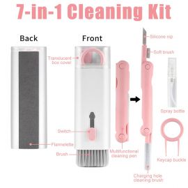 New 7 in 1 Multifunctional Cleaning Kit, Portable Keyboard Cleaner 2023