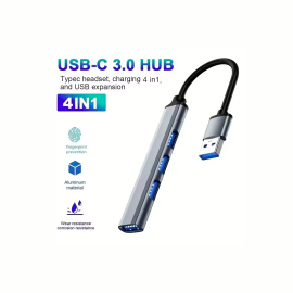 USB 3.0 Hub – VIENON A-Port Wireless USB Expander for Laptops, PCs, and Gaming Consoles