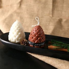 3D Pine Cones Shape Scented Candle