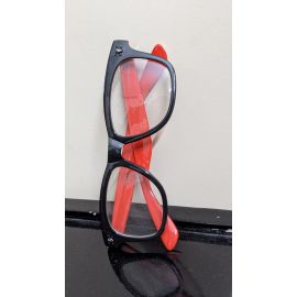 Black Red Glasses