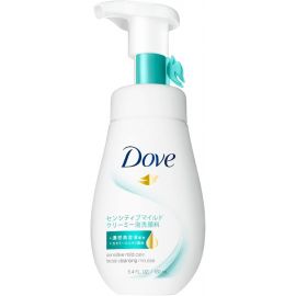 DOVE SENSITIVE MILD CARE FACIAL CLEANSING MOUSSE 160ML