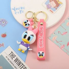  3D Disney Characters Silicone Keychain