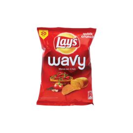 Lay's Wavy Mexican Chili Chips 82g