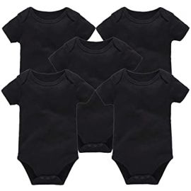 pack of 5 romper for newborn - Basic bodysuit rompers for kids