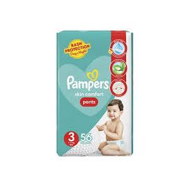 PAMPERS SKIN COMFORT MP S3 56PCS