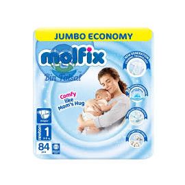 MOLFIX DIAPER NO-1 NEWBORN 2-5KG 84PCS