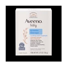 AVEENO BABY ECZEMA THERAPY BATH TREATMENT 21GM SATCHE