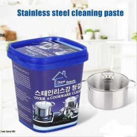 (1pcs) OrIginal Cleaner Guard Oven & Cookware Cleaner Cleaning Cream Kitchen Cleaner Cleaning Tool Stainless Steel Cleaning Paste