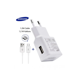 Samsung 5V 2A Fast Charger with Type-C USB Cable for Galaxy S6 to A32