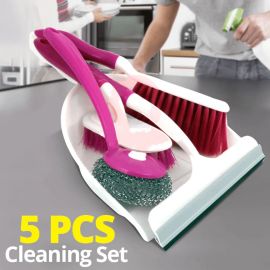 5 in 1 Cleaning Broom Brush Set