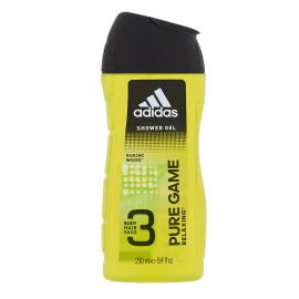 ADIDAS BODY WASH PURE GAME RELAXING 3IN1 250ML