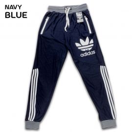 Men's French Terry Trousers (Navy-Blue)