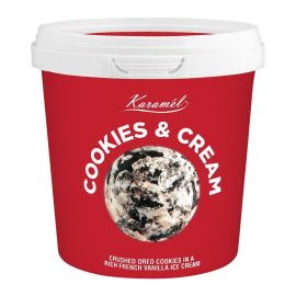 Karamel Cookies & Cream Ice Cream 475 ml