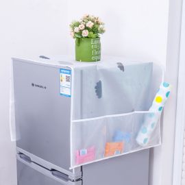 Anti-dust Waterproof Oil-proof Refrigerator Printed Fridge Cover With 6 pec