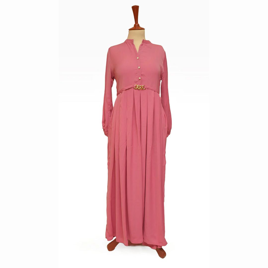 EVELYN PINK DRESS