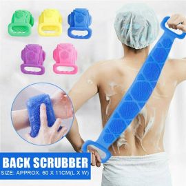 Silicone Body Back Scrubber For Skin Deep Cleaning