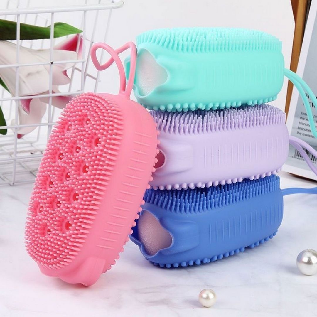 Silicone Magic Bath Brush for kids