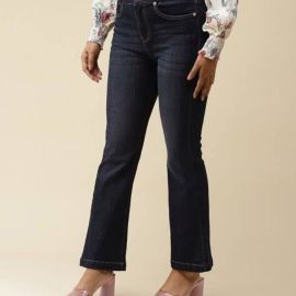 Bell bottom jeans for ladies high stuff denim soft fabric