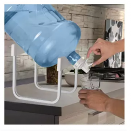 Rust resistant Dispenser Practical Water Jug Stand Rack Shelf Organization Slip Holders Flow Tap Valve Non Fast Spout Bottles Storage Home