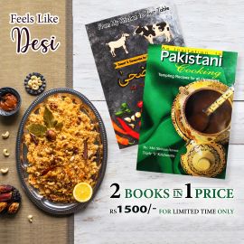 2 Books in 1 Price - Pakistani Cooking with Eid ul Adha by Chef Shireen Anwer