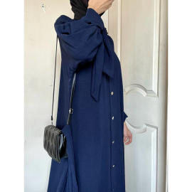 Marwah Abaya - Dark Blue