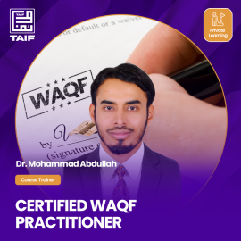 Certified Waqf Practitioner -Taif Learning 