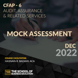 CFAP 6 Mock Exams (Dec 2022)