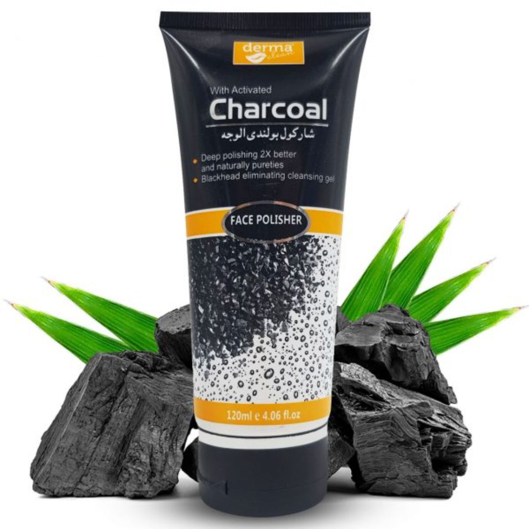 Charcoal Facial Polisher – 120ml