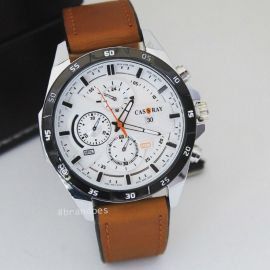 Cassray Brown Strap Watch For Men