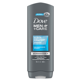 DOVE MEN CLEAN COMFORT BODY WASH 400ML 