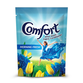 COMFORT AFTER WASH FABRIC COND MRNG FRESH 400ML POUCH