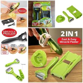  Peel and Julienne Dual Blades 3pcs set As Seen On Tv 
