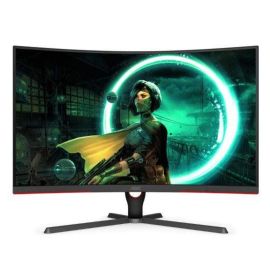 AOC 3-SIDED FRAMELESS CURVED GAMIING LED 32