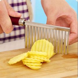 Crinkle Cur Knife Potato Chip Cutter